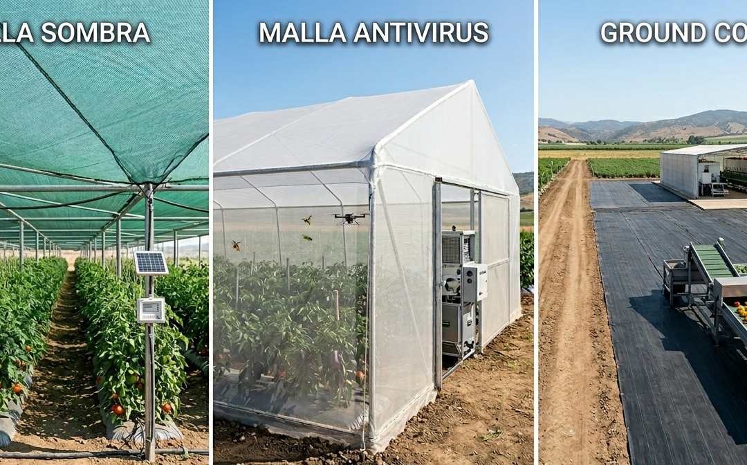 ¿Cómo proteger mis cultivos de la canícula en Guatemala? Guía para protegerlos con mallas agrícolas